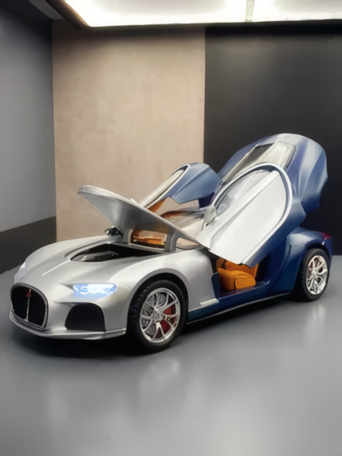 Металлическая Машинка 1:24 Bugatti Atlantic Бугатти Bugatti Atlantic (Bugatti Type 57SC Atlantic)
