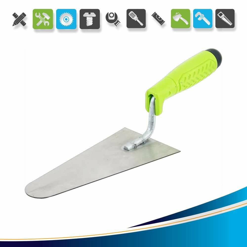 Кельма каменщика (бетонщика) Dominus 04175-180 180x90 мм