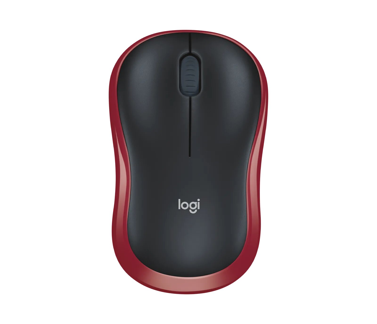 Мышка от бренда LOGITECH M185 Wireless Mouse - RED - EER2- красный цвет