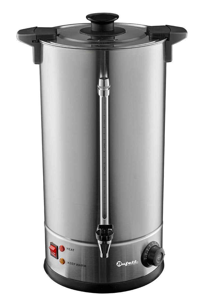 Электрокипятильник Bufett CWB 033DW с двойными стенками 25л серебряный 641033