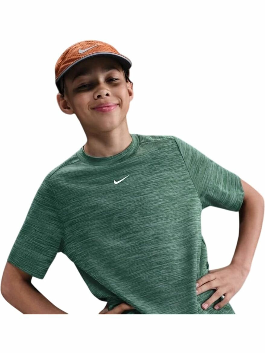 Футболка спортивная NIKE Multi Dri-FIT Short-Sleeve Top, размер XL, зеленый