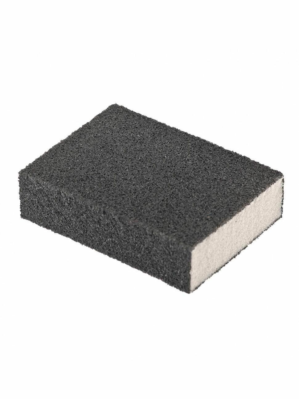 Губка для шлифования 100 х 70 х 25 мм средняя плотность P 80 Matrix 75713