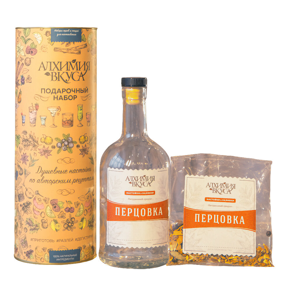 Подарочный набор в тубусе Алхимия вкуса 
