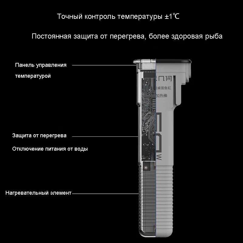 Изображение Обогреватель для аквариума Xiaomi Mijia второго поколения, 50 Вт