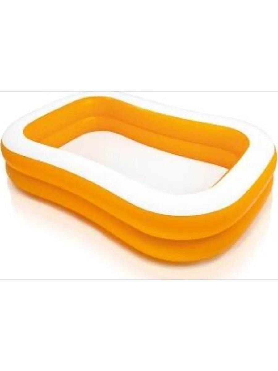 Бассейн надувной детский 57181NP 163x107x46 600л