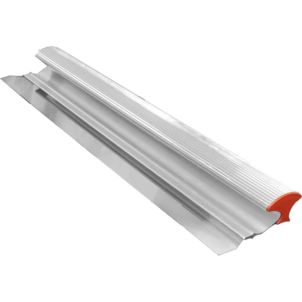 DECOR Шпатель-правило1200 мм Ширина 45 мм толщина 04 мм рукоятка из высококач. алюминия нерж.