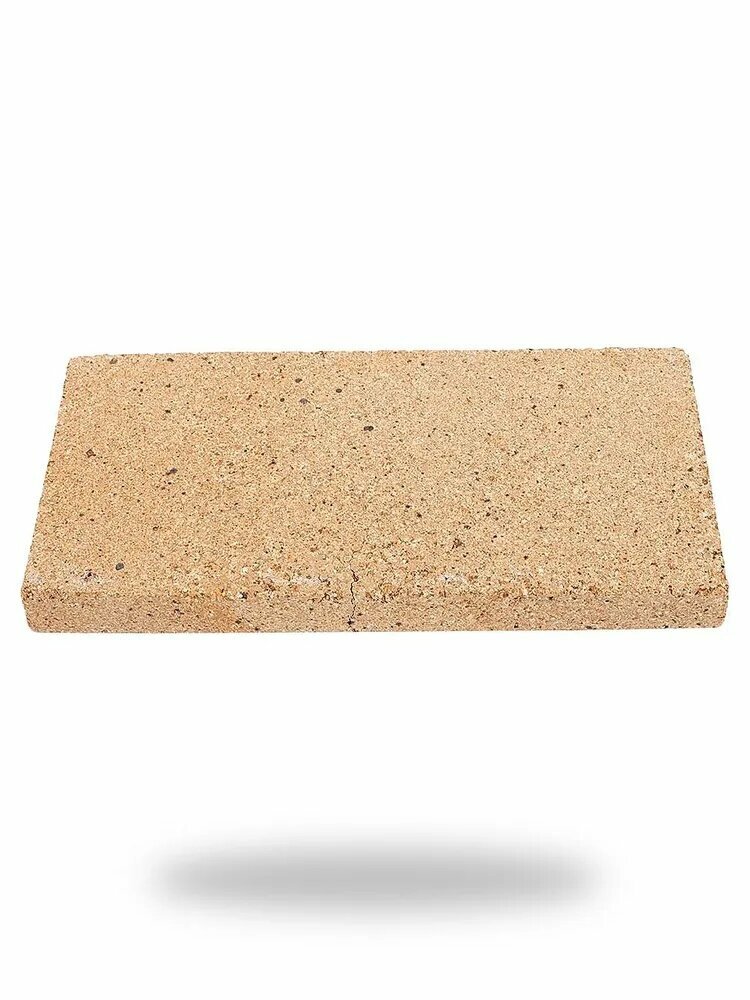 Огнеупорный кирпич из глины 23х114х2 см для котлов и каминов