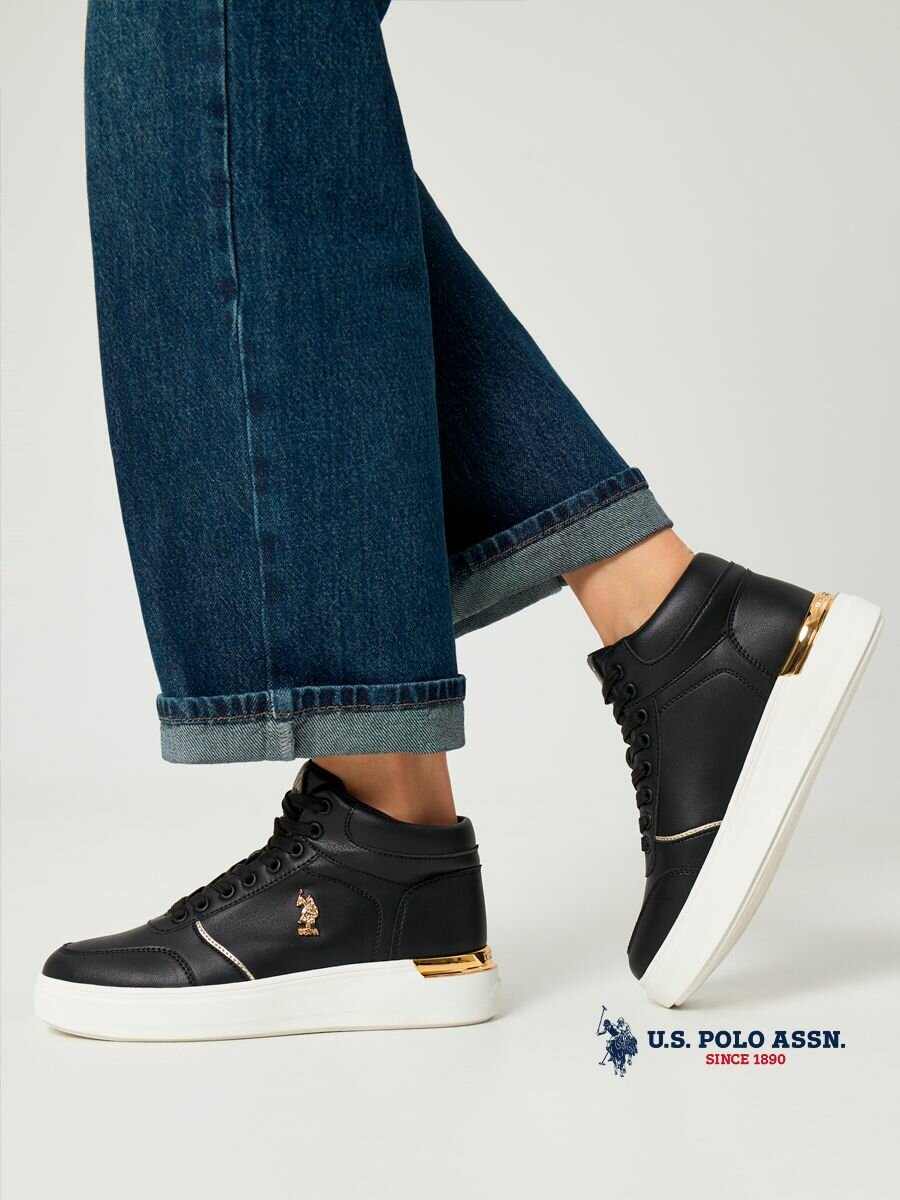 Ботинки U.S. POLO ASSN., размер 37, синий