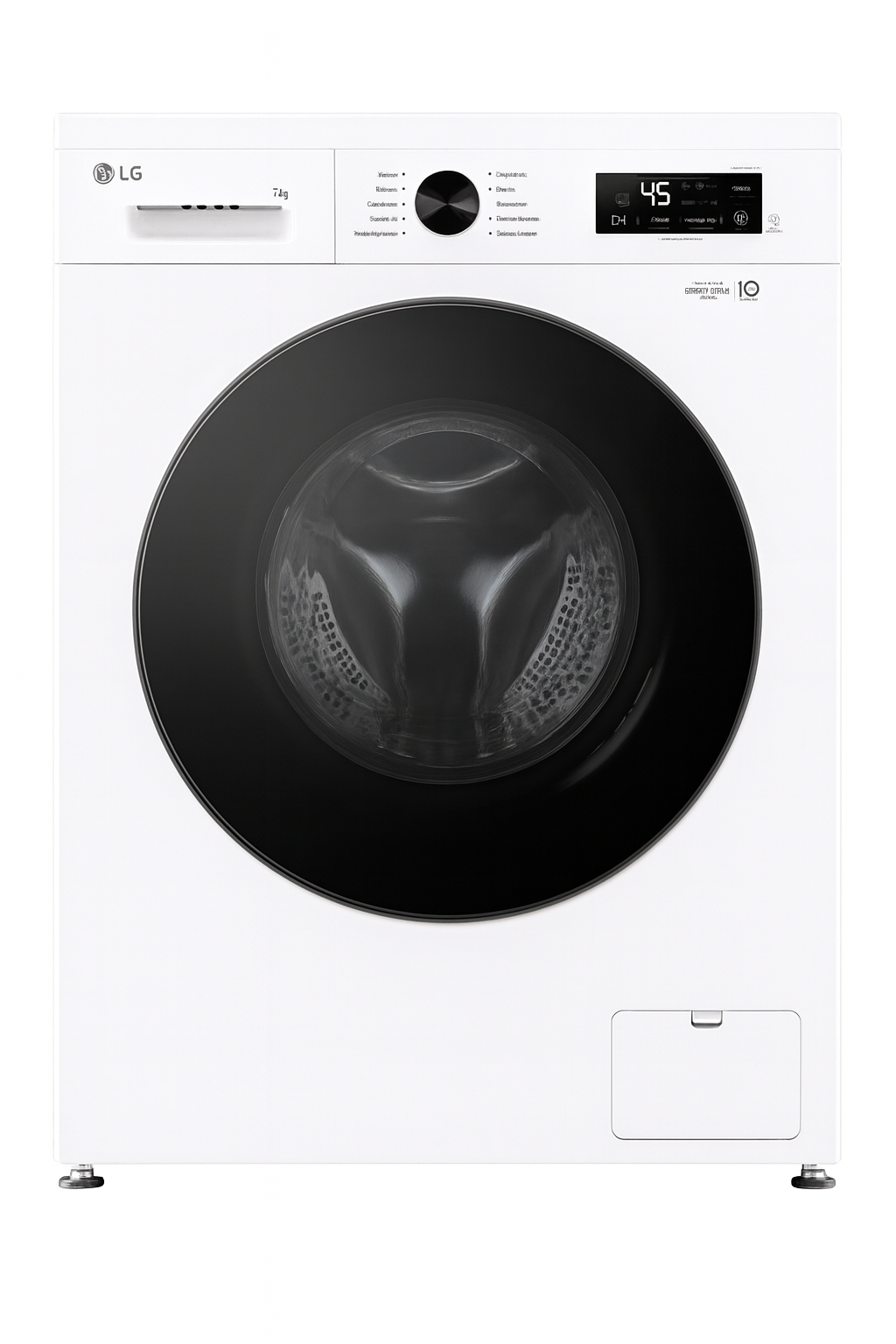 Стиральная машина LG F2Y1HS5W 7 кг пар 1200 об/мин узкая Direct Drive белая