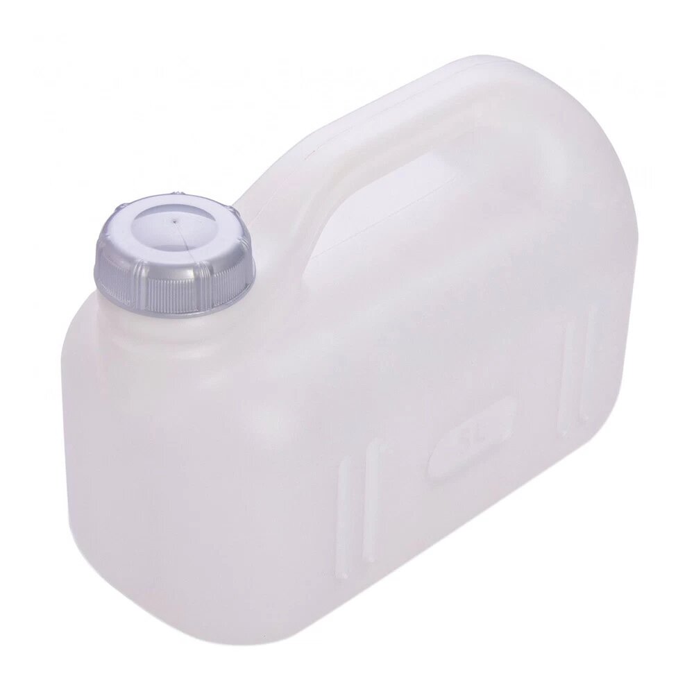 Канистра для жидкостей Мартика Просперо 5 л пластиковая с крышкой белая Мартика С930БЕЛ