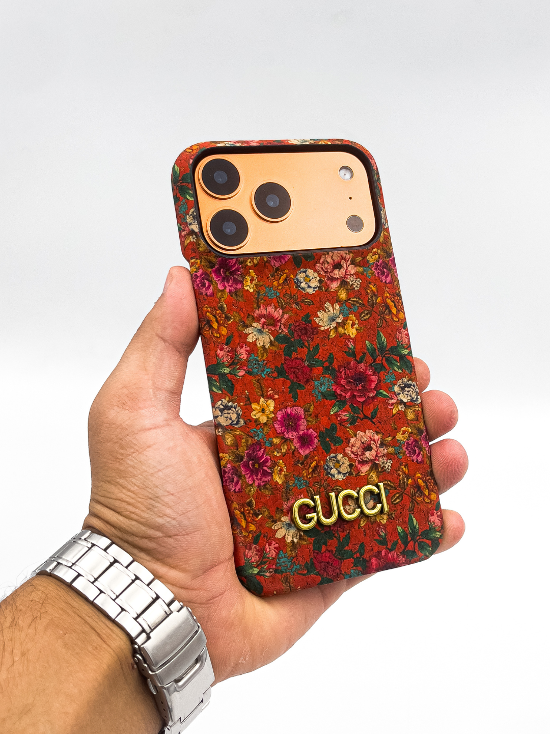 Чехол "GUCCI" для iPhone 17 Pro Max, необычный дизайн, уникальный внешний вид