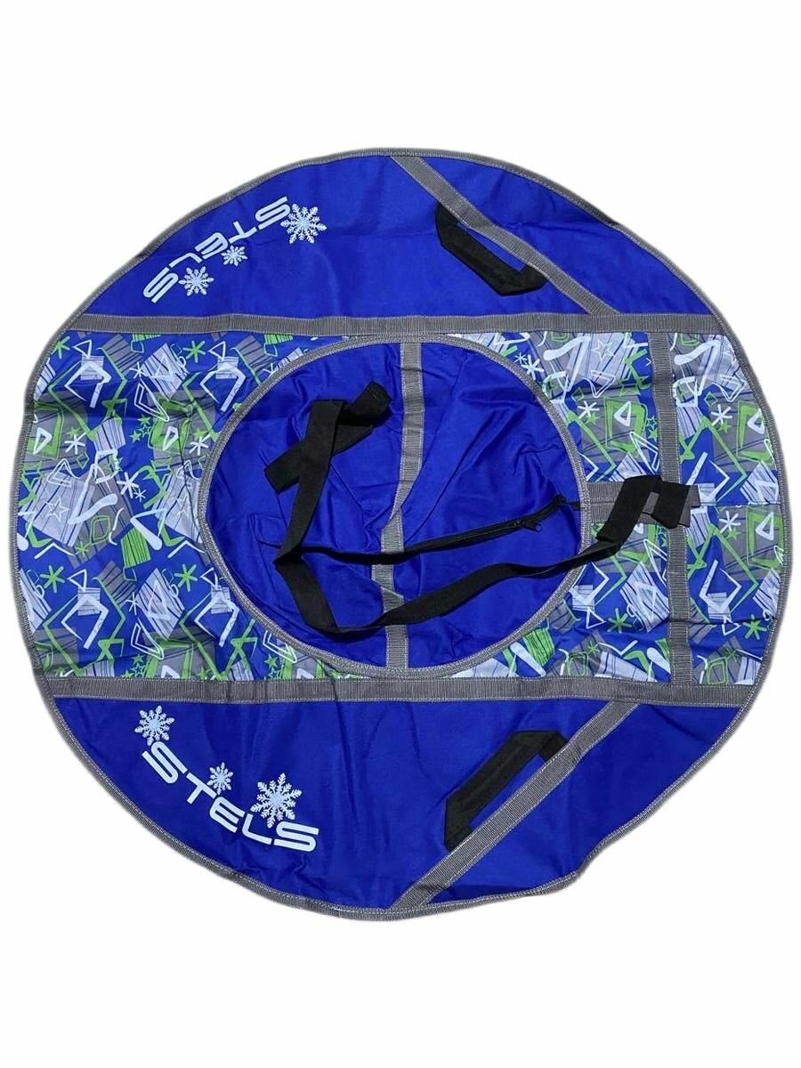 Ватрушка тюбинг (санки надувные) STELS с рисунком D110см без камеры