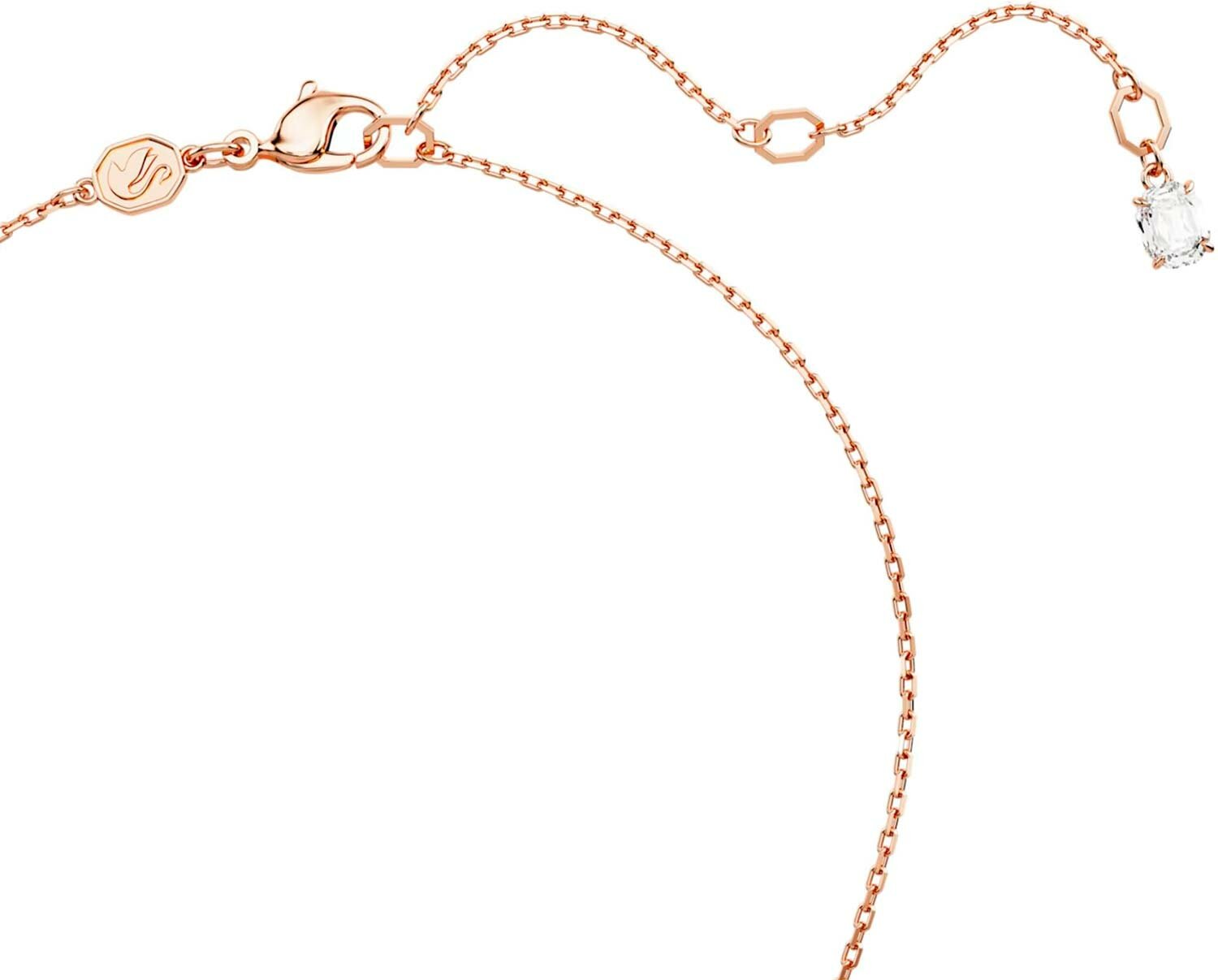 Колье SWAROVSKI, кристаллы Swarovski, Swarovski Zirconia, длина 38.45 см — фото 1