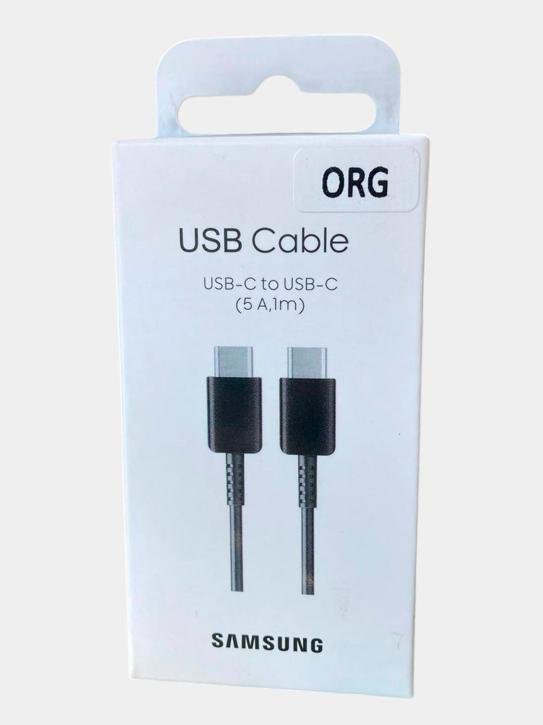 Зарядный кабель Samsung, 5 А, Type-C, 45 Вт, 1 м, 100% качество.