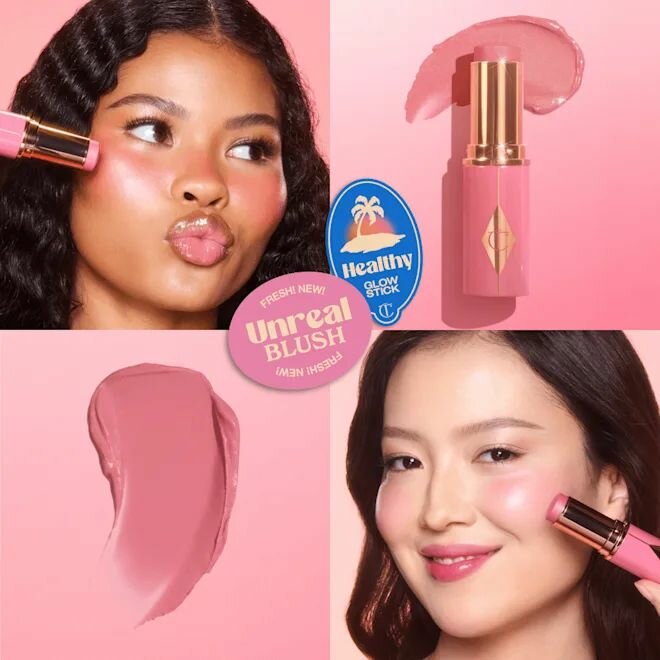 Charlotte Tilbury Румяна Unreal Blush Stick (Rosy Glow), 9g — фото 1