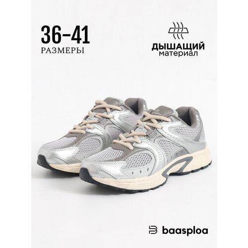 фото Кроссовки baasploa, размер 36, светло-серый