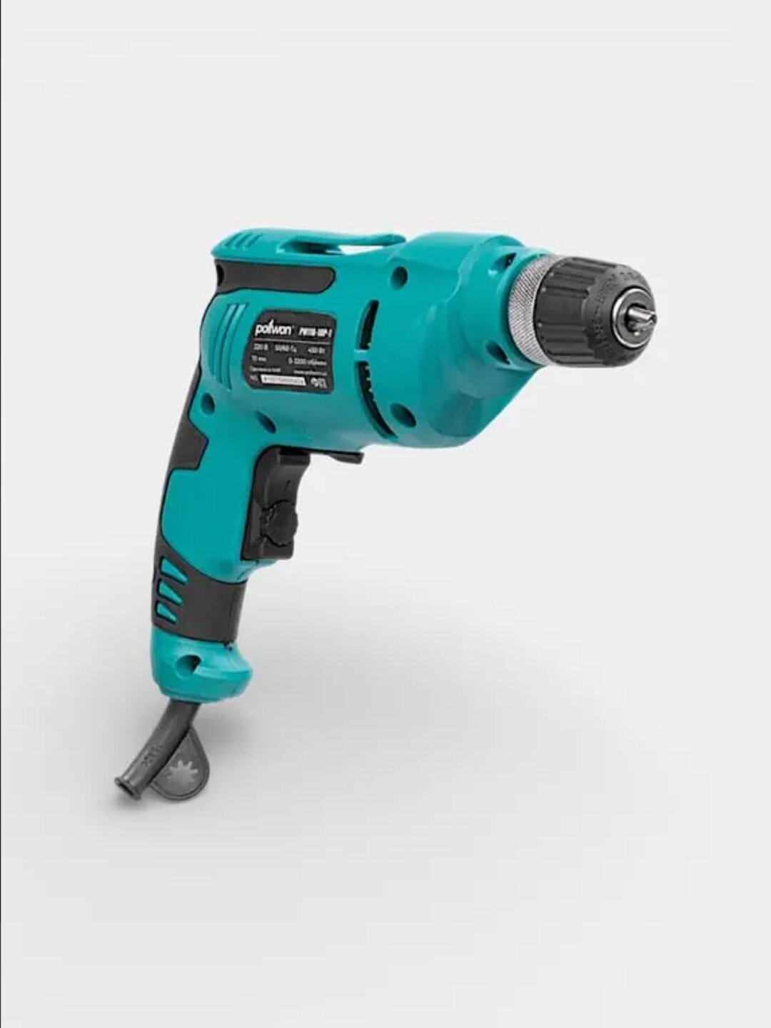 Pollwon дрель электрическая, дрель 450 вт, дрель 10 мм, дрель pollwon, сетевая дрель, дрель для дома, дрель для стен, — фото 1