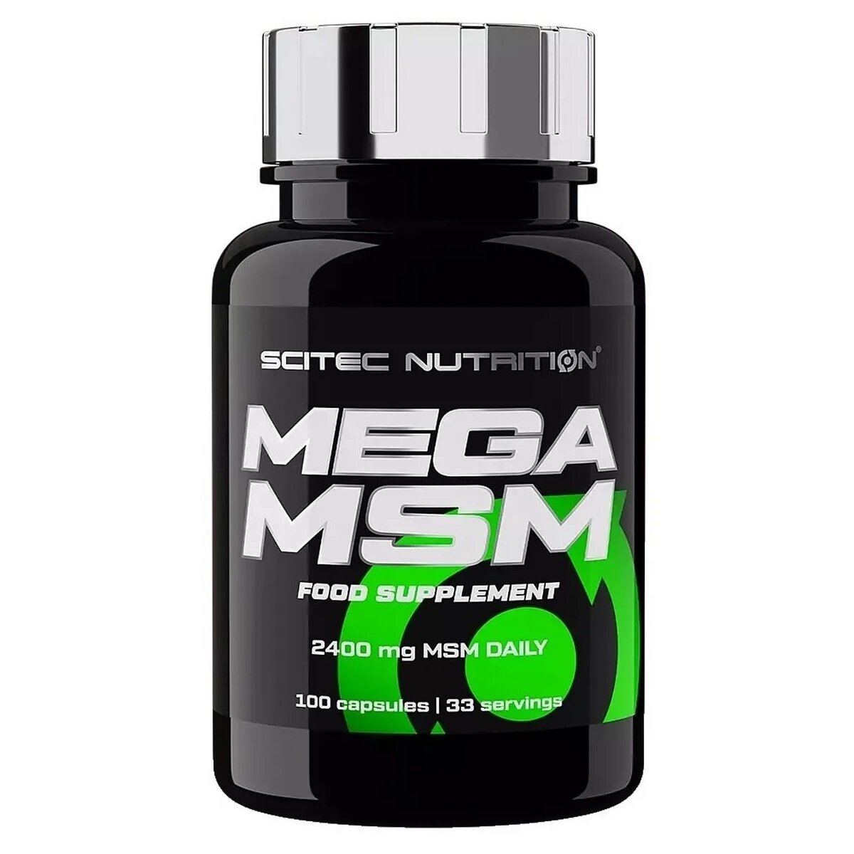 Для здоровых суставов, связок и хрящей Mega MSM 100 капс (Scitec Nutrition)