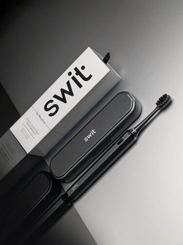 Изображение товара Зубная щётка SWIT by Revyline RL 090, электрическая, звуковая, Graphite