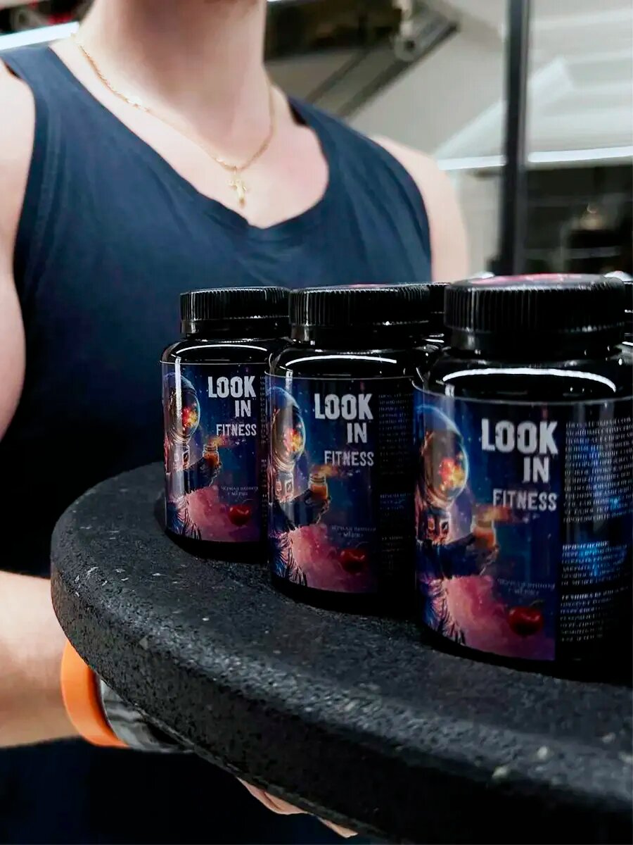 Изображение Нашатырь спортивный (нюхательная соль) LOOKINFITNESS "Тропический смузи"