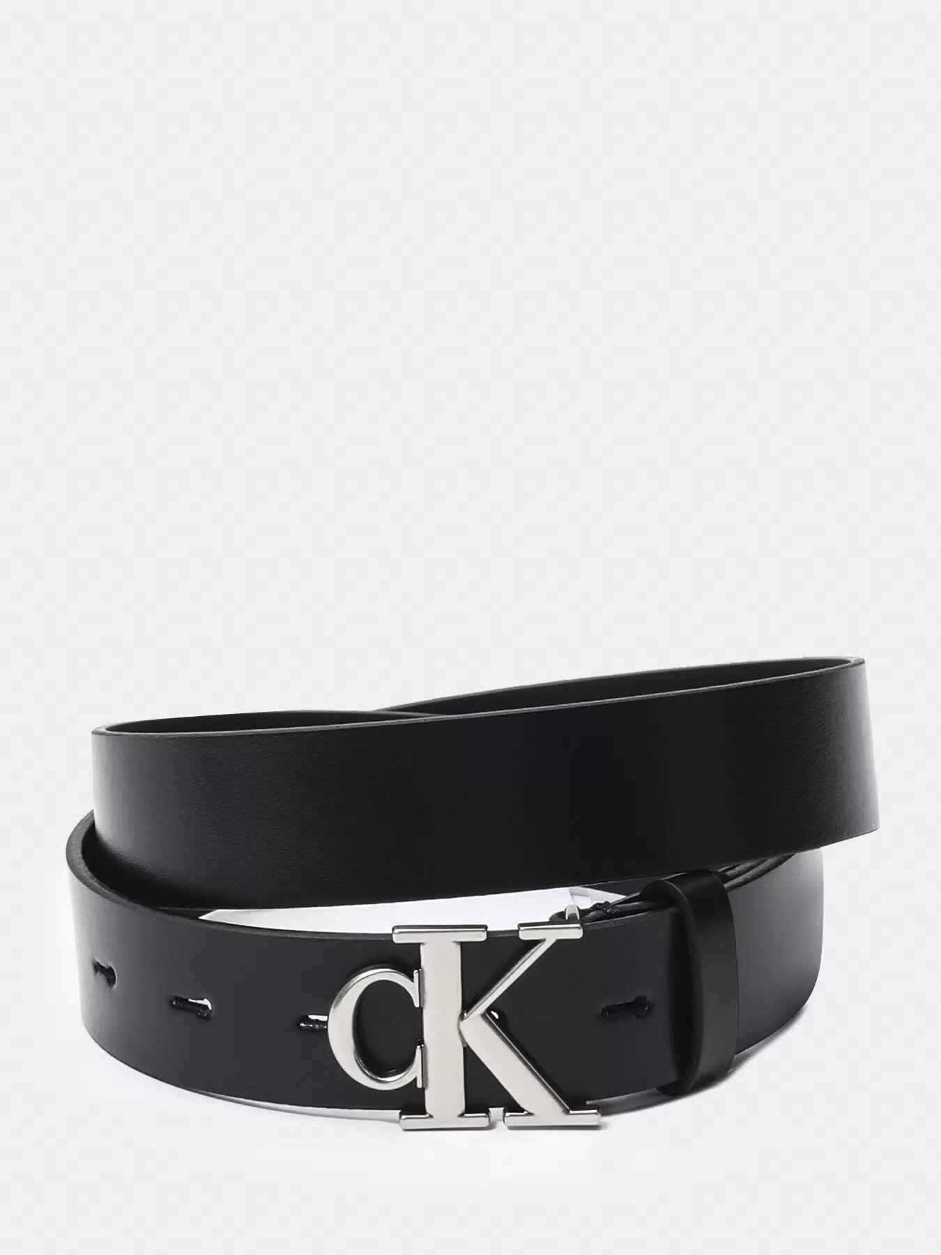 Ремень Calvin Klein Jeans для женщин, размер 95, черный
