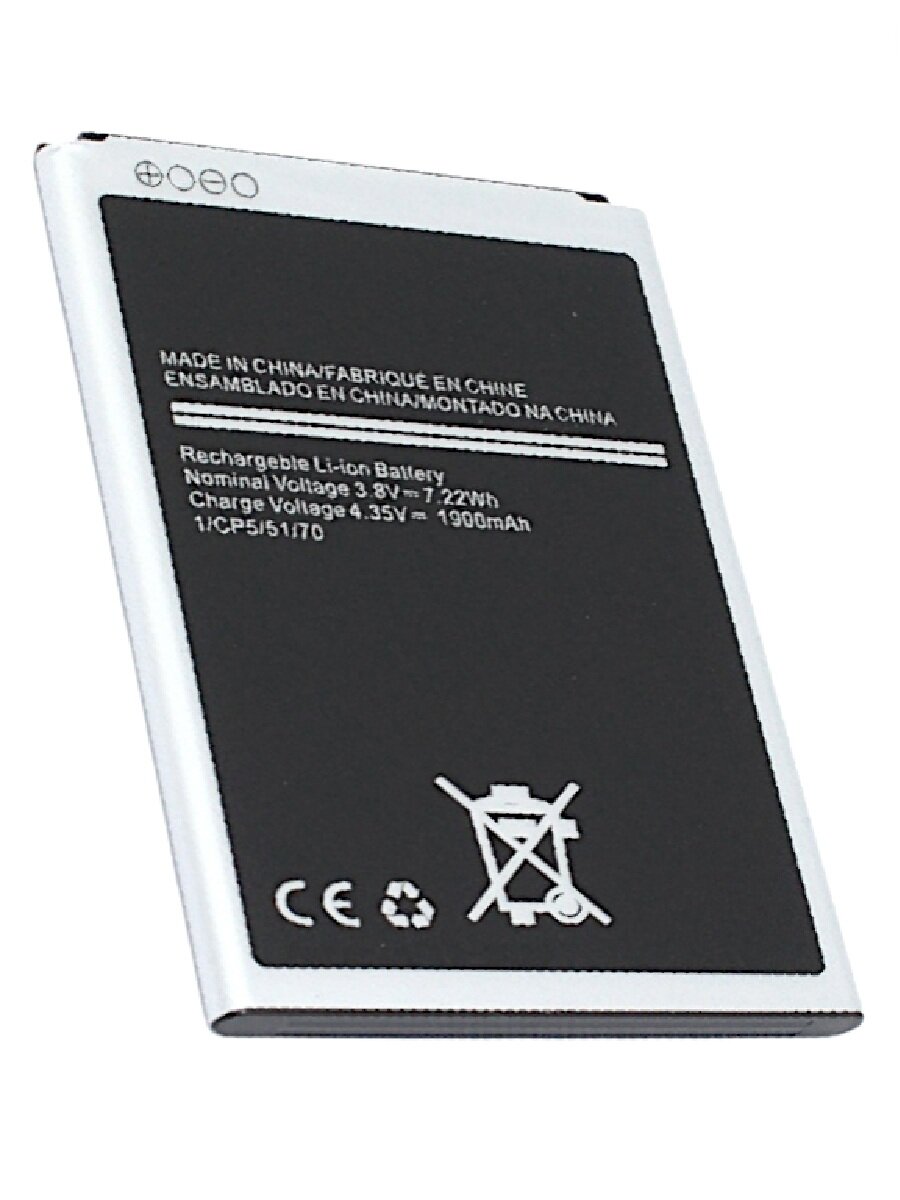 Аккумулятор для телефона Samsung Galaxy S4 mini GT-I9190 B500AE Amperin 1900mAh 3.8V