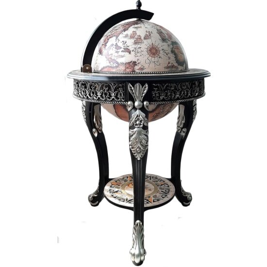 Глобус-бар Jufeng напольный d 45 JF-MG-45001-WB