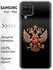 Чехол для Samsung Galaxy A12 с принтом Герб России (Самсунг Галак...