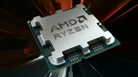 Процессор AMD Ryzen 5 7400F, сокет AM5, OEM, без кулера, 6 ядер — фото 1