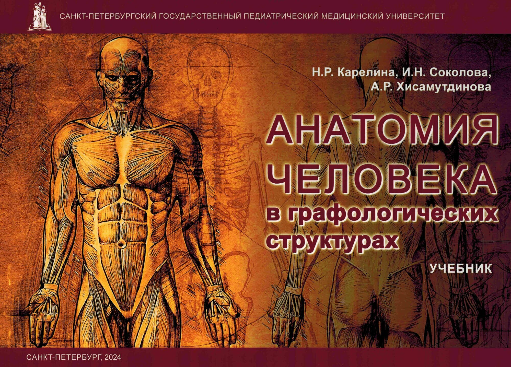 Анатомия человека в графологических структурах. Учебник