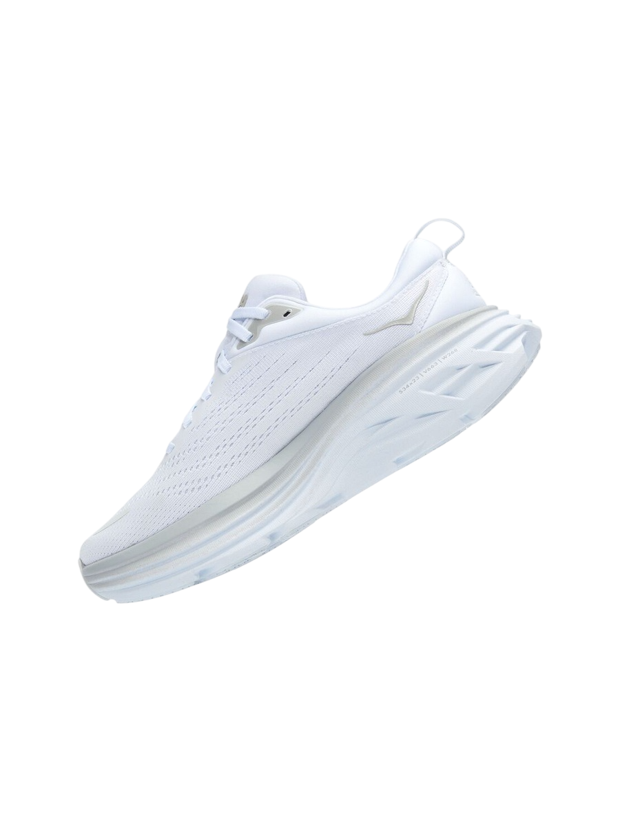 Кроссовки HOKA ONE ONE Bondi 8, полнота D, размер US9D/UK8.5/EU42 2/3/JPN27, белый — фото 1
