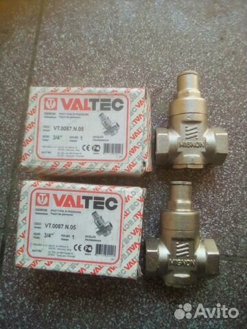 Изображение товара Редуктор давления для воды valtec от 1 до 5,5 бар 3/4" VT.0087. N.05