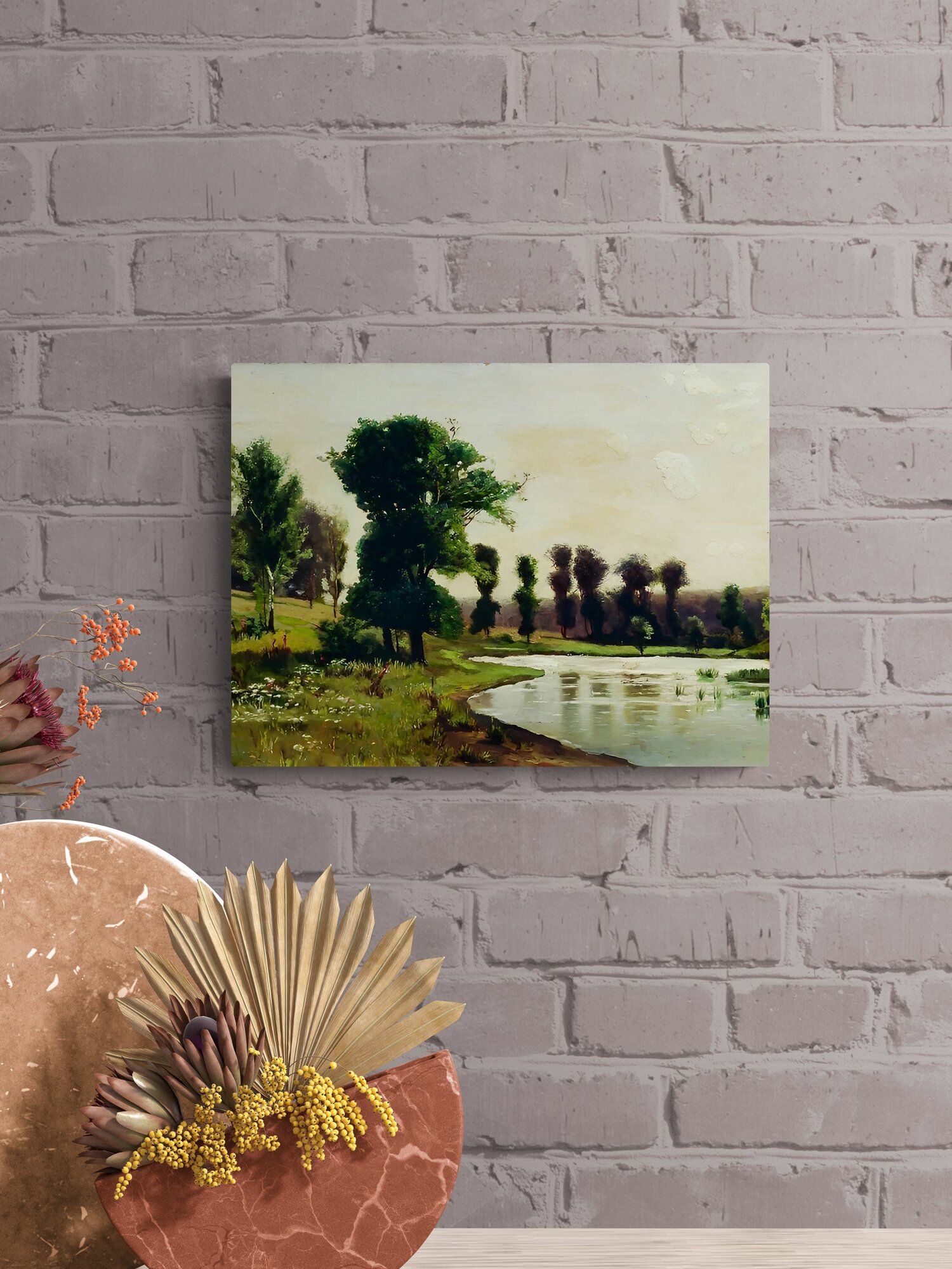 Крыжицкий Константин Яковлевич "Пейзаж" 40х30 см — фото 1