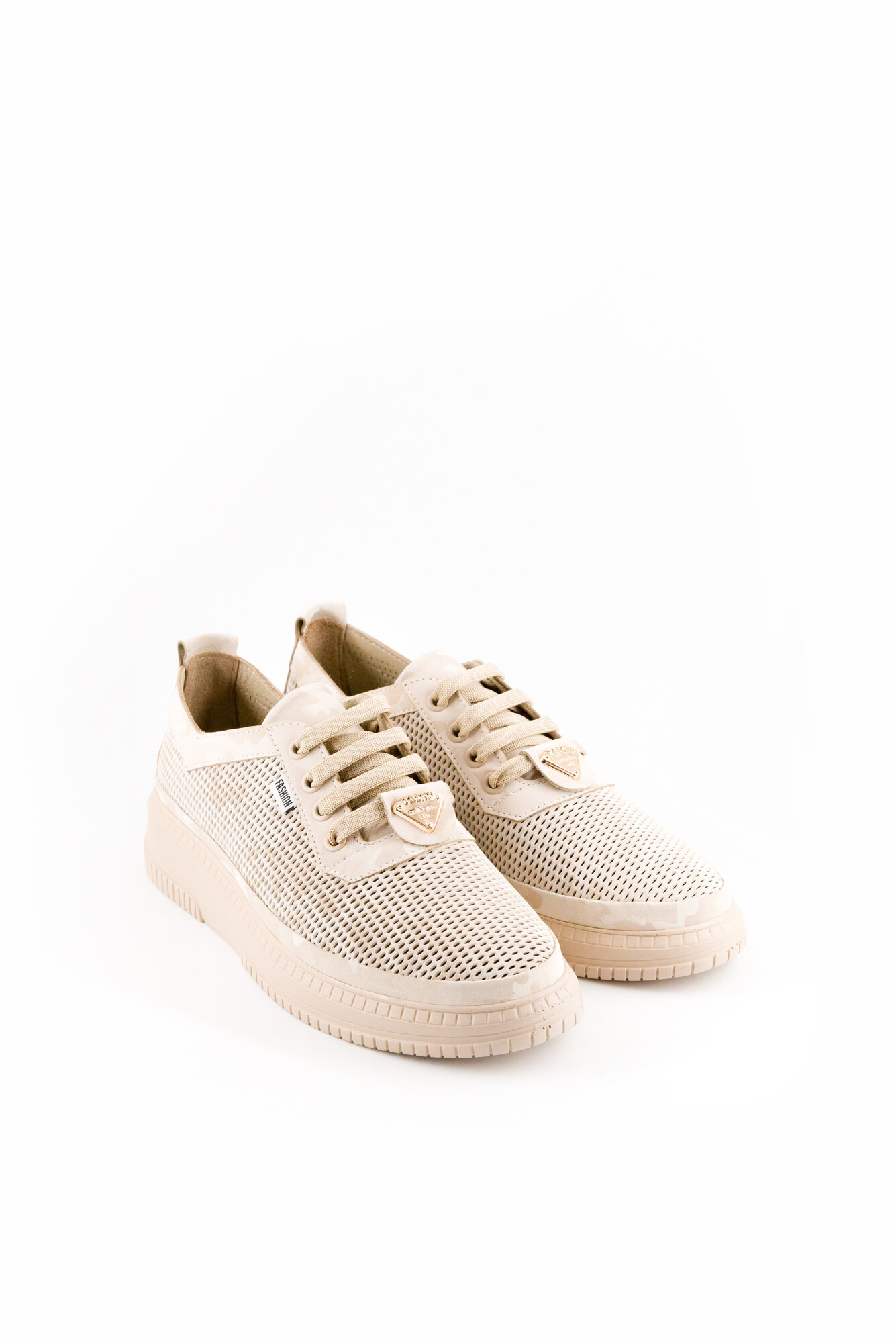 Полуботинки Guero, размер 38, бежевый