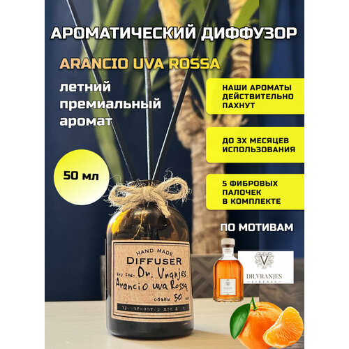 фото Ароматический диффузор с палочками dr vranjes 50 мл, апельсин корица