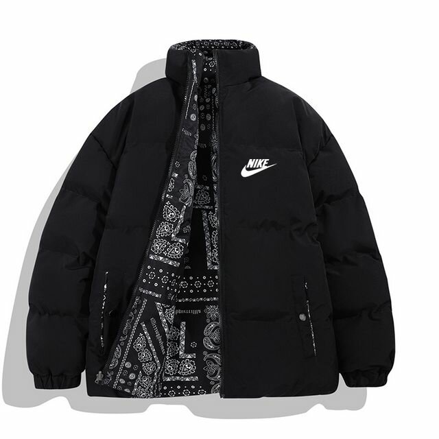 Пуховик NIKE Осень-зима 2022, размер XL, черный