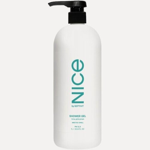 Изображение товара Гель для душа Nice BY Septivit Arctic Chill, 1 л