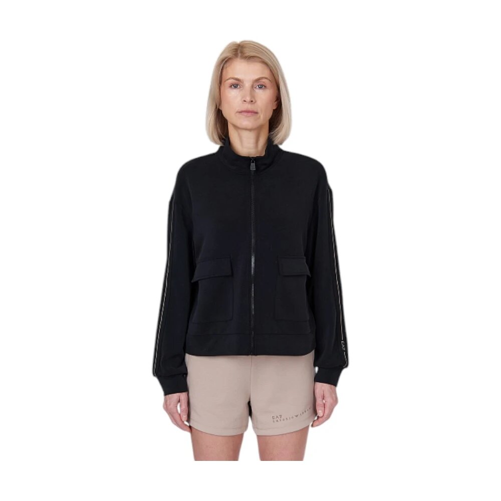 Толстовка EA7 EMPORIO ARMANI, размер M, , черный