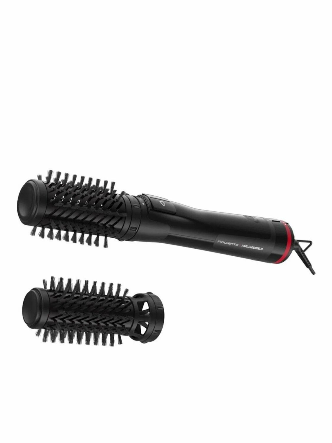 Фен-щетка Rowenta Karl Lagerfeld Activ Keratin&Shine CF952LF0,1000 Вт, 2 насадки вращаются автоматически