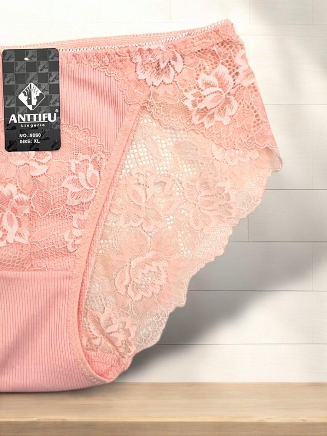 Трусы ANTTIFU Lingerie, размер XL, розовый — фото 1