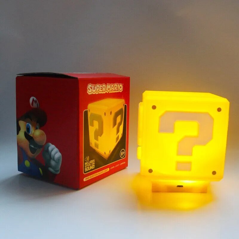 Ночник лампа настольная Super Mario USB Лампа Марио Декоративная