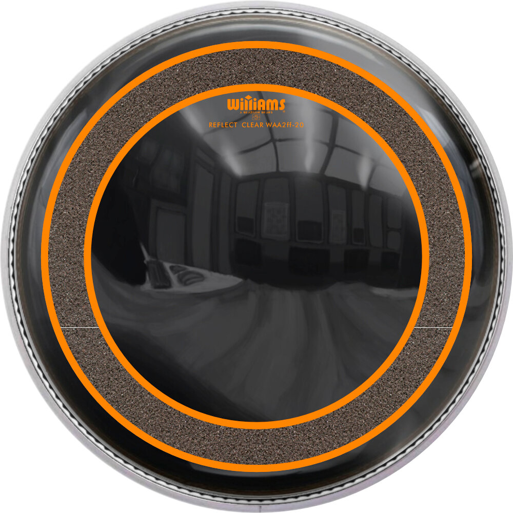WAA2ff-20MIL-20BD Reflect Series Пластик для бас-барабана 20", Williams