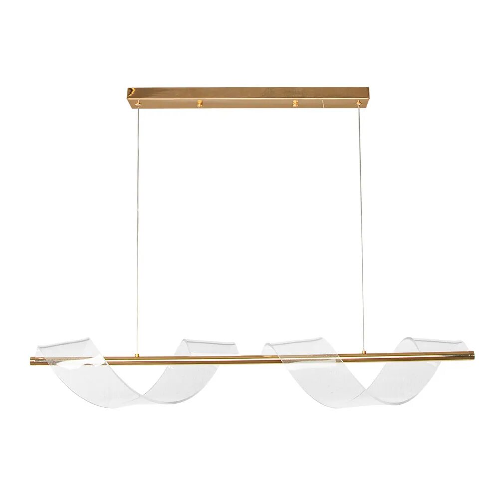 Подвесной светильник Arte Lamp FIORITA A2093SP-2GO, LED, 20 Вт, металл, акрил, золотой