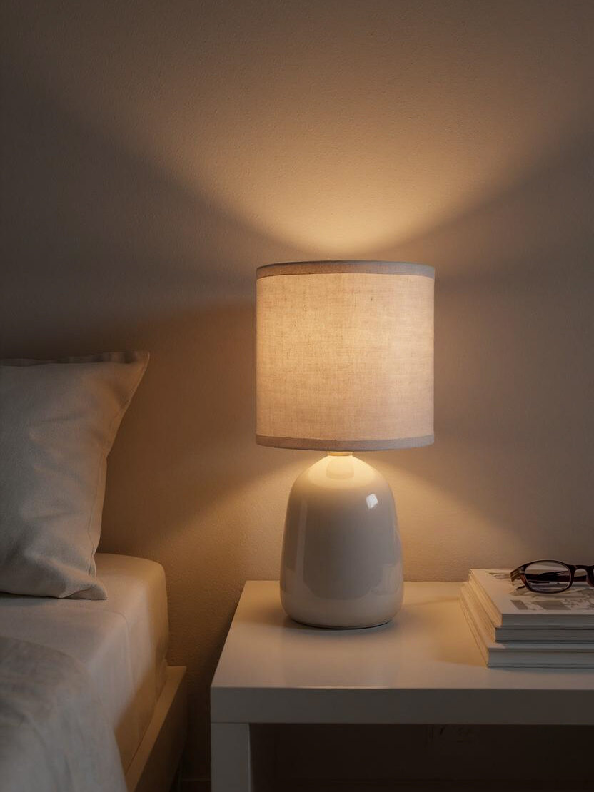 Настольный светильник деворативный Jazzway JH2 02 gy  E14  40 Вт  от сети  серый