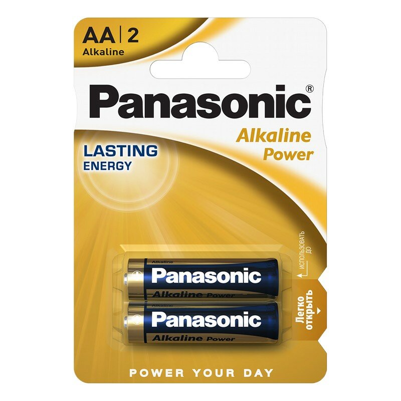 Panasonic LR6 Alkaline Power BL*2 батарейка