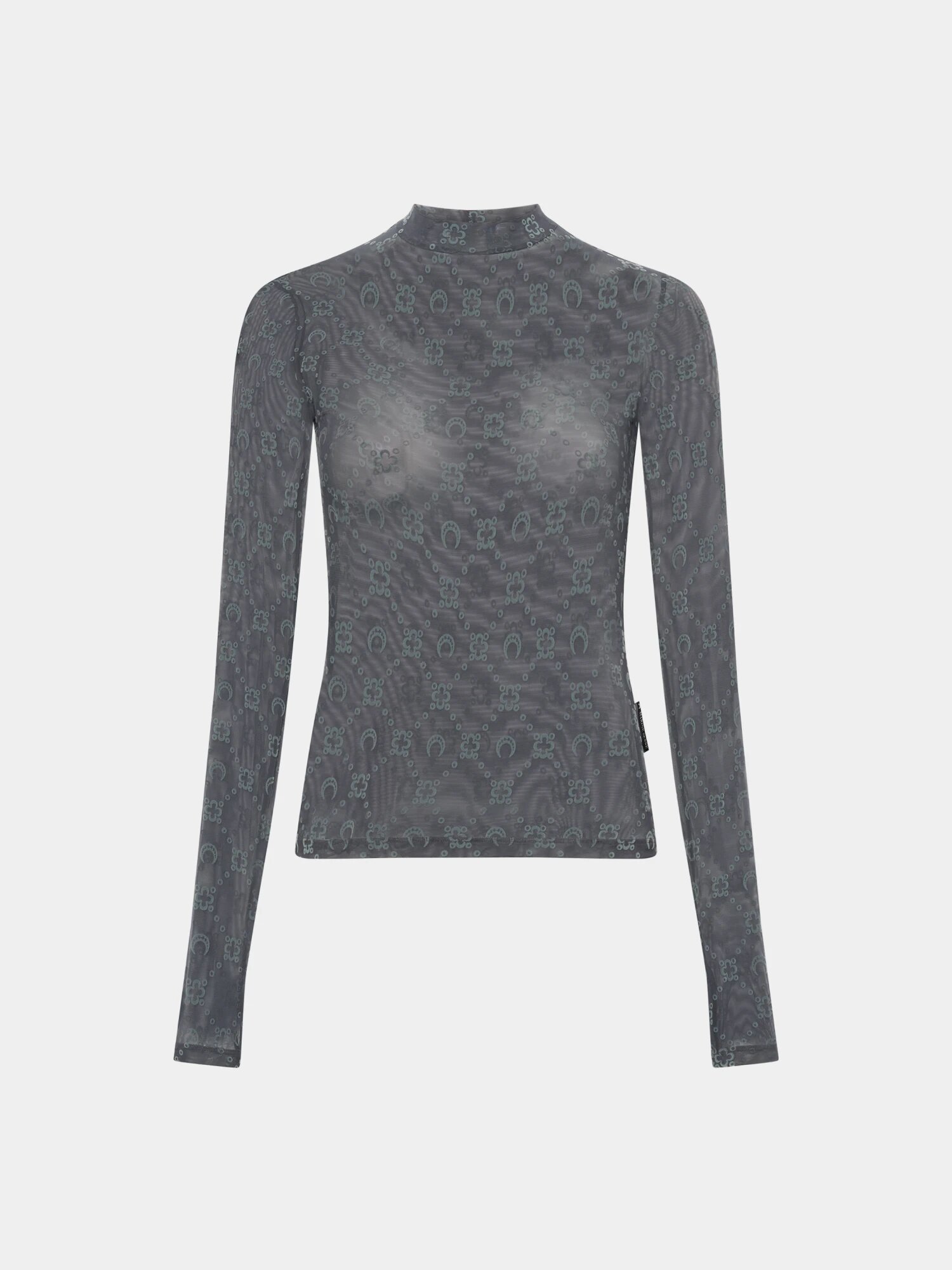 Marine Serreインナー Водолазка Marine Serre Recycled Moon Jersey Second Skin