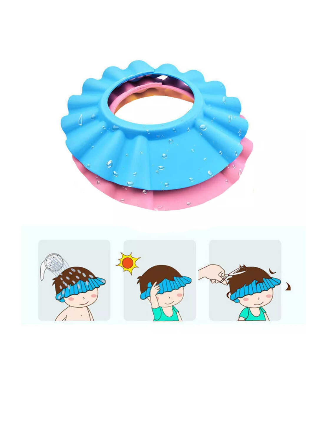 Детский тюрбан для старта, купания и бритья — фото 1