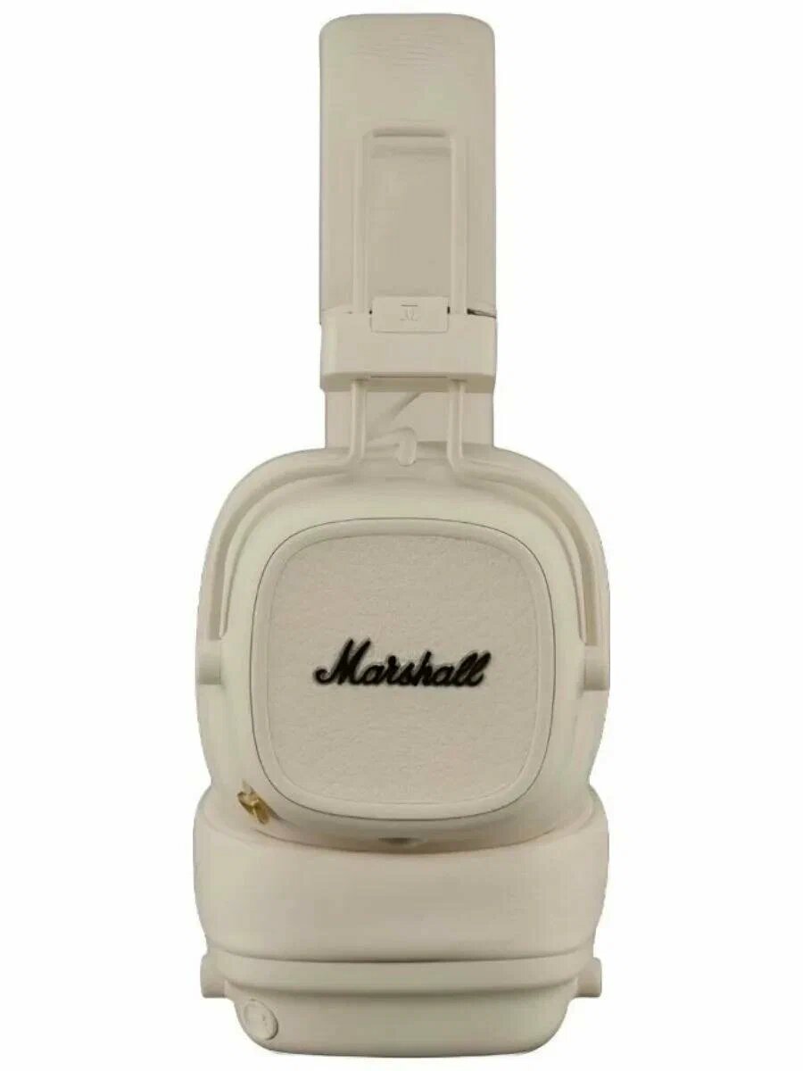 Наушники беспроводные Marshall Major V, белый, бежевый, закрытые — фото 1