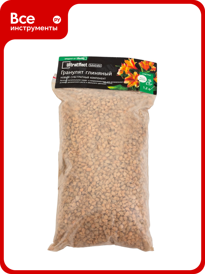 Универсальный субстрат EffectBio UltraEffect Глиняный гранулят 1 2 л 4603743270448