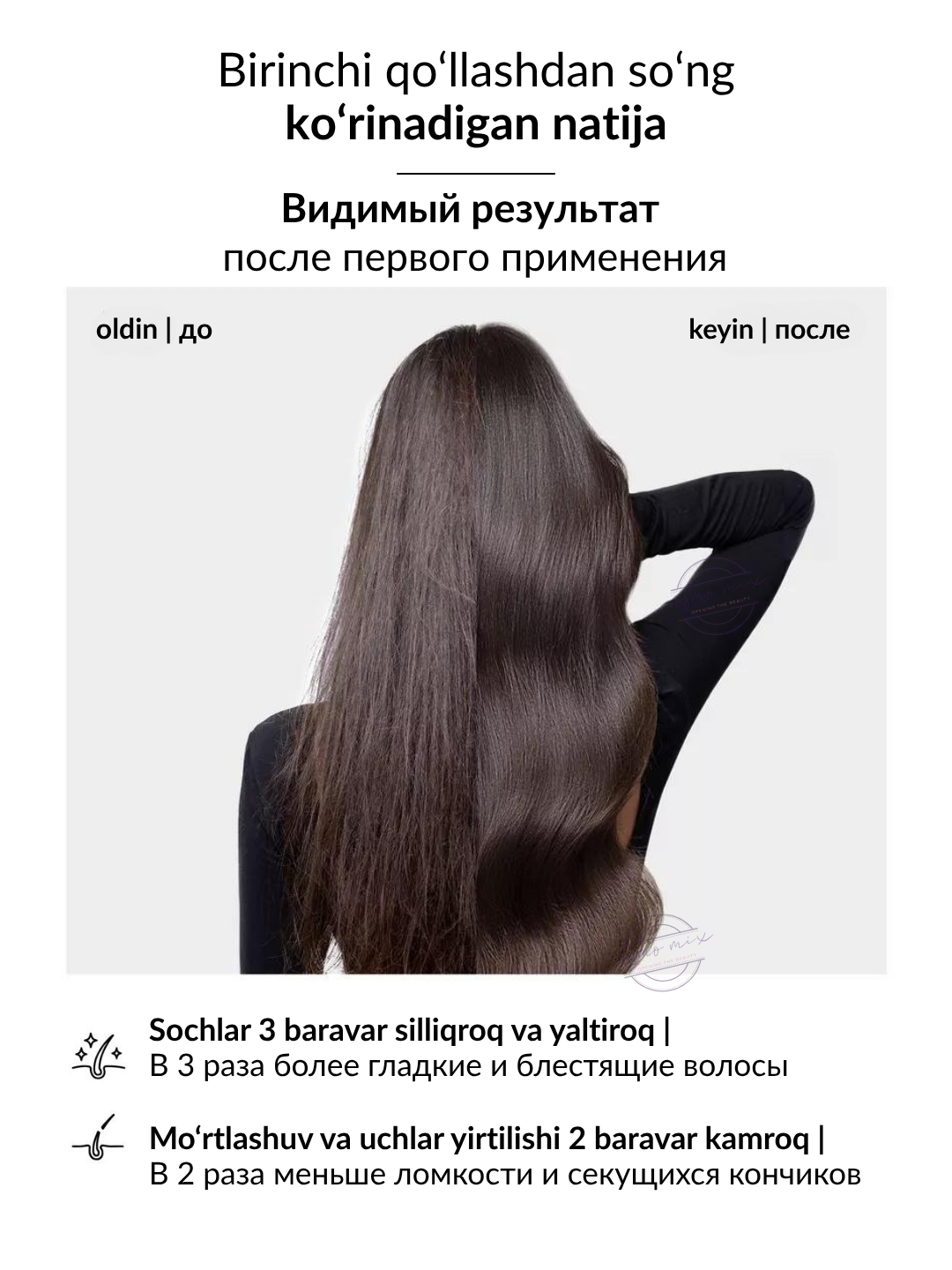 MIXIT Hair Expert — кондиционер с коллагеном и аминокислотами, 1000 мл — фото 1